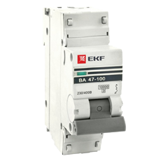 ВА47-100 1Р 25А (C) 10kA EKF PROxima