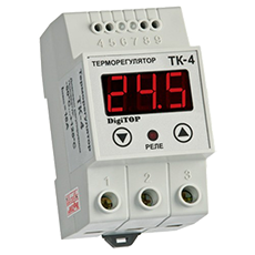 Терморегулятор ТК-4 (с одноканальным датчиком DS18D20)